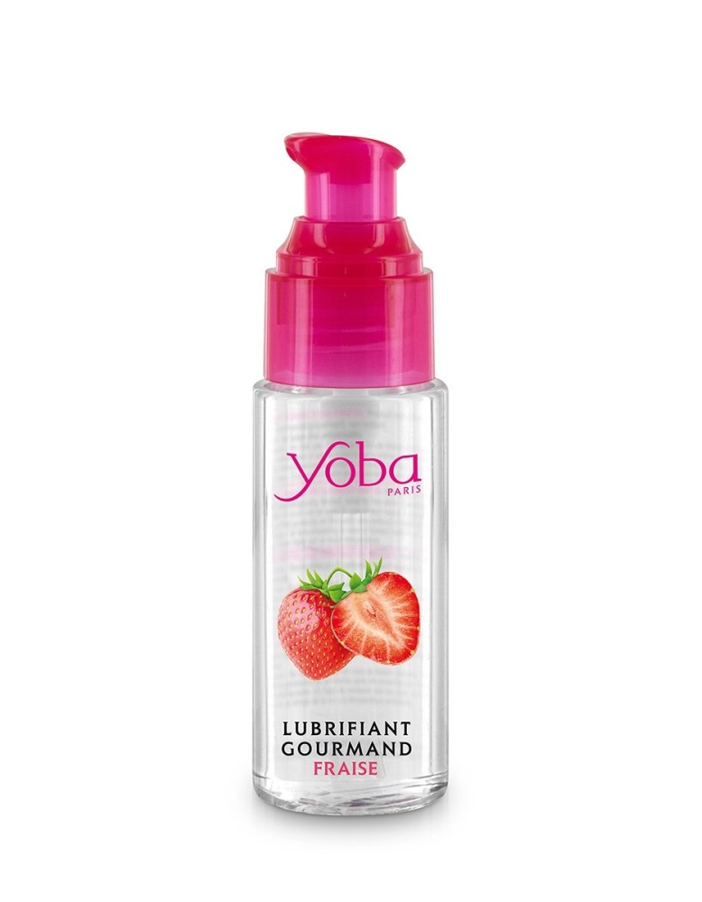 Lubrifiant parfumé fraise 50ml - Yoba