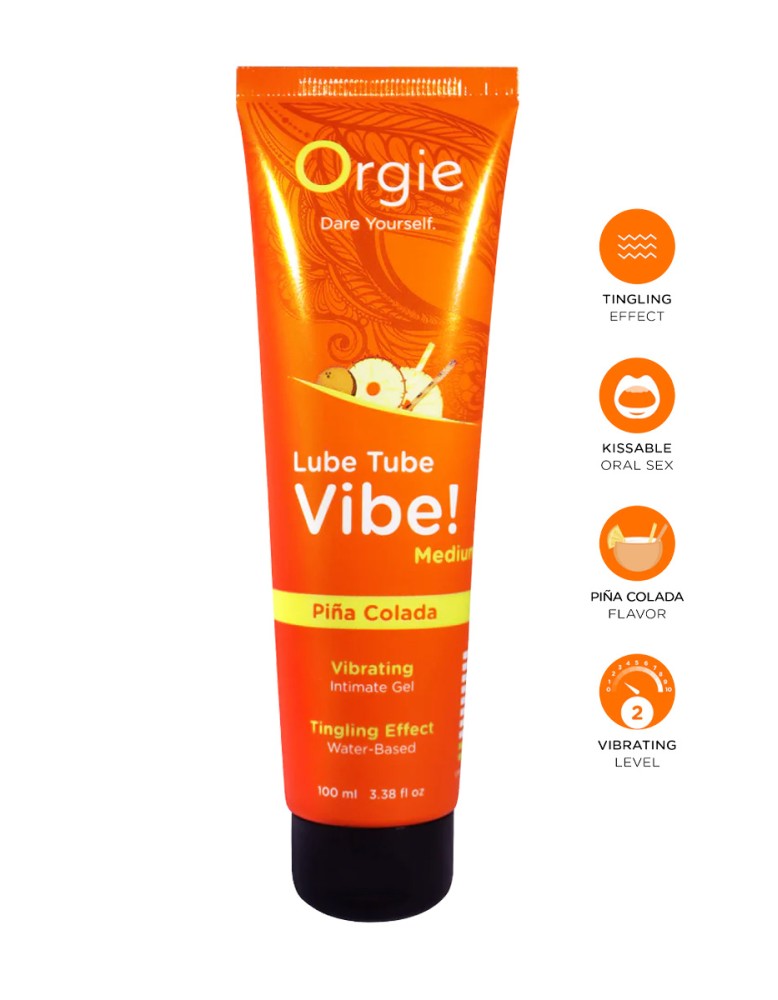 Lubrifiant Lube Tube Vibe Medium Pina Colada 100ml