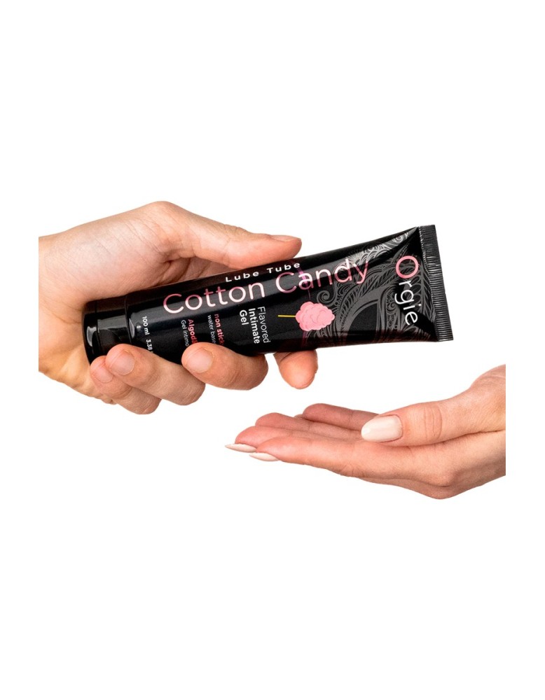 Lubrifiant eau Lube Tube Barbe à papa 100ml