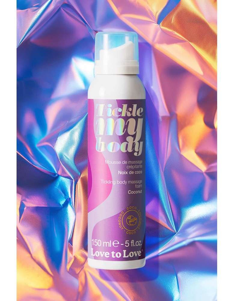 Mousse massage crépitante - Coco