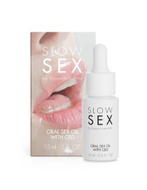 Huile au CBD pour sexe oral Slow Sex - Bijoux Indiscrets
