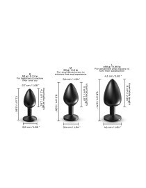 Plug anal en métal Onix Plug M - Dorcel