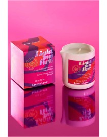 Bougie de massage Fleur de lotus - Love to Love