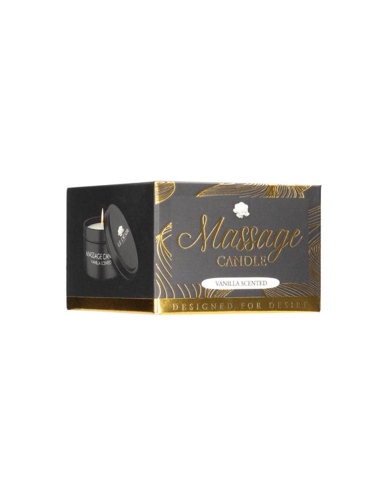 Bougie de massage érotique vanille 100g - Le Désir